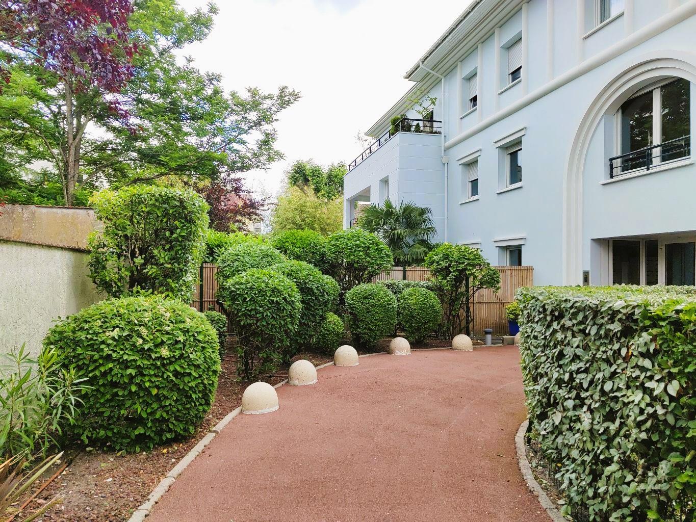 Arbustes taillés en rond